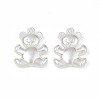 ABS Plastic Imitation Pearl Pendants KY-T023-013A-4