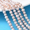 Natural Cultured Pearl Beads Strands PEAR-I007-07R-03B-1