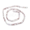 Gradient Color Electroplate Glass Bead Strands X-GLAA-E042-02C-2