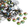 Glass Flat Back Rhinestone RGLA-C002-SS30-001VM-1
