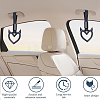 2Pcs ABS Plastic Devil Heart Rear Bumper Warning Handle Ring HJEW-SP0001-51D-5