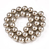 Glass Pearl Beads Strands HY-G002-01F-13-5