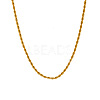 Stainless Steel Rope Chains Necklaces for Women PW-WG8237B-01-1