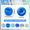 600Pcs 6 Colors Opaque & Tansparent Acrylic European Beads MACR-SC0002-02A-2
