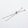 Rack Plating Brass Chain Bracelet Making X-KK-A142-018P-1