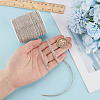 Glass Self Adhesive Hotfix Rhinestone Ribbon Trimming DIY-WH0504-414-3