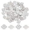 DICOSMETIC 80Pcs 2 Styles 201 Stainless Steel Connector Charms STAS-DC0014-61-1