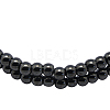 Magnetic Synthetic Hematite Beads Strands X-IM5mm201-1