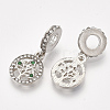 Alloy European Dangle Charms MPDL-S066-068-2