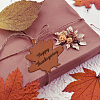 36Pcs 3 Styles Thanks Giving Themed Wood Pendants WOOD-OC0002-75-7