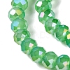 Baking Electroplate Glass Beads Strands DGLA-A039-J6MM-B03-4