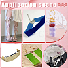 300Pcs 3 Colors Iron Ribbon Ends FIND-GA0008-14-5