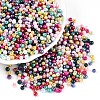 Baking Painted Pearlized Glass Pearl Beads HY-Q003-3mm-M01-1