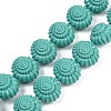 Synthetic Coral Carved Beads Strands CORA-I023-05A-03-1