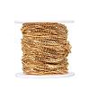 Ion Plating(IP) 304 Stainless Steel Twisted Chain Curb Chains CHS-H007-52G-2