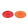 Acrylic Sewing Buttons BUTT-E076-D-M-2