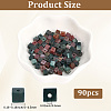 90Pcs Natural Indian Agate Beads G-PA0002-54-2