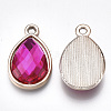 UV Plating Acrylic Pendants OACR-T005-84KC-2