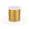 2 Rolls Round PET Metallic Thread MCOR-TADJ0001-01A-01-1