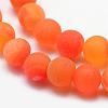 Natural Druzy Geode Agate Bead Strands G-K166-09-10mm-04-3