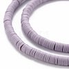 Handmade Polymer Clay Bead Strands CLAY-T002-4mm-58-3