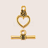 120 Sets Alloy Toggle Clasps FIND-SP0003-92AG-5