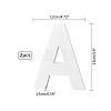 Wooden Letter Ornaments WOOD-WH0104-21-2