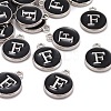 Platinum Plated Alloy Charms X-ENAM-S118-02F-P-4