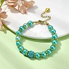 Glass Imitation Pearl Beaded Bracelets for Women BJEW-JB10034-03-2