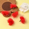 Faux Mink Fur Tassel Pendant Decorations FIND-YW0002-24C-5