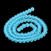 Transparent Glass Beads Strands EGLA-A034-T10mm-MD08-4