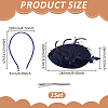 Mesh Veil Hair Bands OHAR-WH0011-63C-2