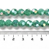 Opaque Glass Beads Stands EGLA-A035-P8mm-B13-4