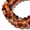 Crackle Glass Beads Strands CCG-C002-8mm-01-3