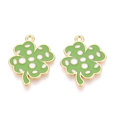 Alloy Enamel Sports Pendants ENAM-T022-67G-1