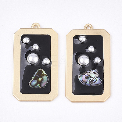 Epoxy Resin Pendants RESI-S365-67A-1