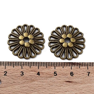 Tibetan Style Alloy Beads FIND-Q094-09AB-1