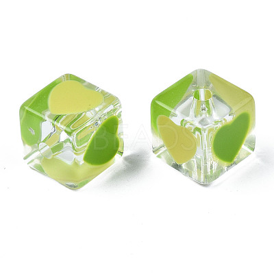 Transparent Acrylic Beads LS-TACR-T004-10D-1