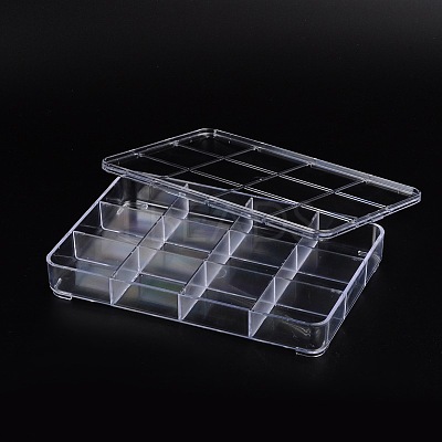 Clear Plastic Storage Container With Lid C039Y-1