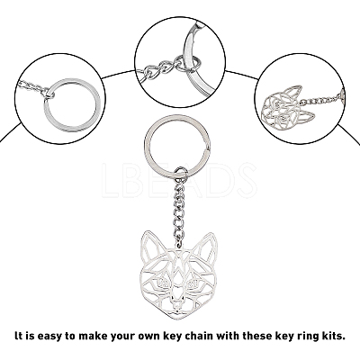 Stainless Steel Keychain KEYC-UN0001-001-1