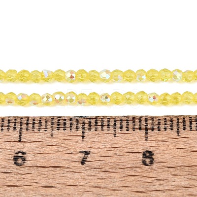 Transparent Glass Beads Strands LS-EGLA-N028-01A-A08-1