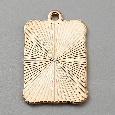 Alloy Enamel Pendants ENAM-WH0064-24B-1