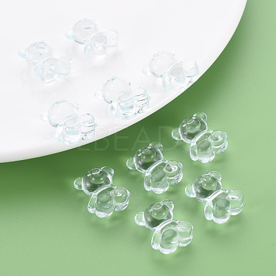 Transparent Acrylic Beads MACR-S373-80-B05-1
