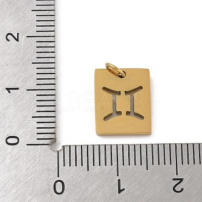 304 Stainless Steel Charms LS-STAS-R001-03G-03-1
