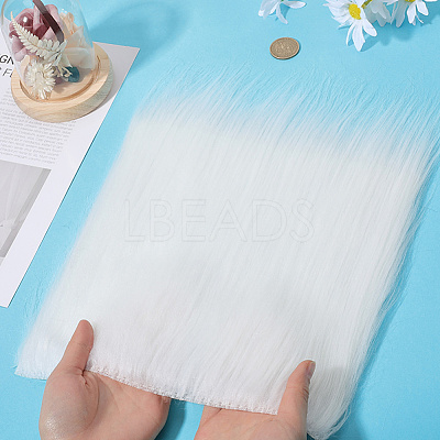 2Pcs Faux Fur Squares Fabric DIY-GF0011-26B-1