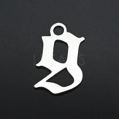 Non-Tarnish 201 Stainless Steel Charms STAS-S105-JA569-G-1