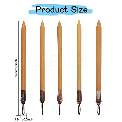 Bamboo Dipping Pen Handles DIY-WH0387-96A-1