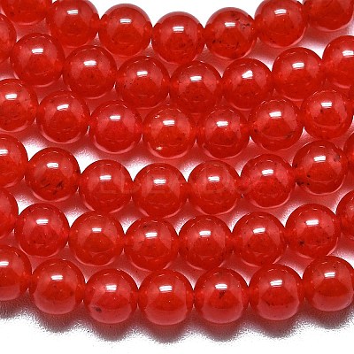 Natural Malaysia Jade Beads Strands G-L645-C01-4mm-16-1