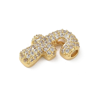 Brass Micro Pave Cubic Zirconia Pendants KK-A300-02G-F-1