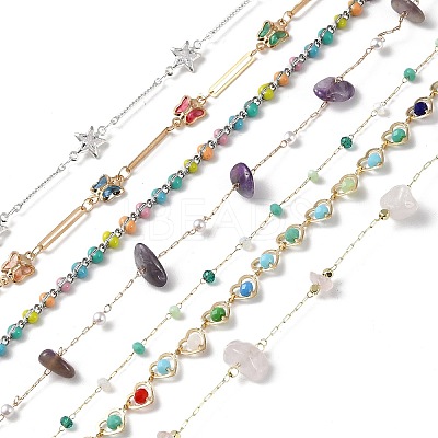 Handmade Beaded Chains CHS-XCP0001-16-1